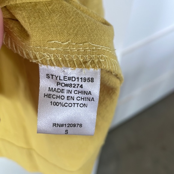 Entro Button Down Dress - Picture 6 of 6